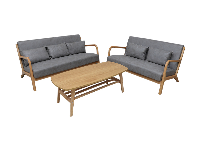 Cadeira de sala de estar de braço de quadro aberto, SOFA YQK-2004