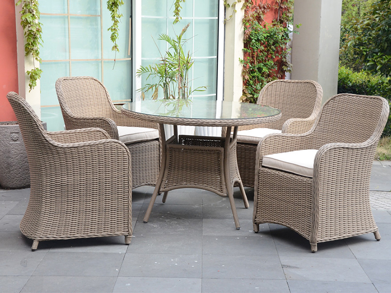 Conjunto de jantar de vime YQR-491