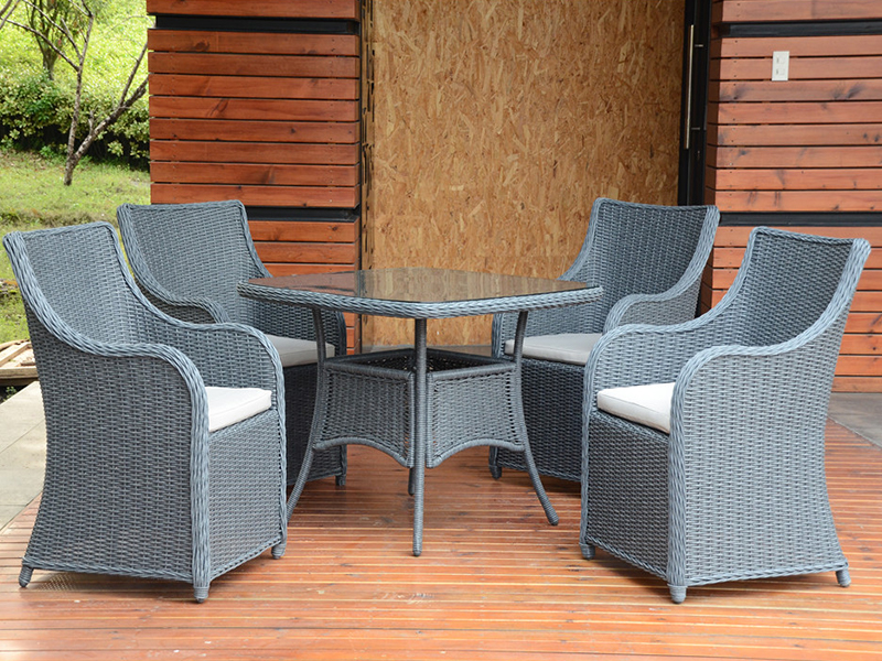 Conjunto de jantar de vime YQR-497