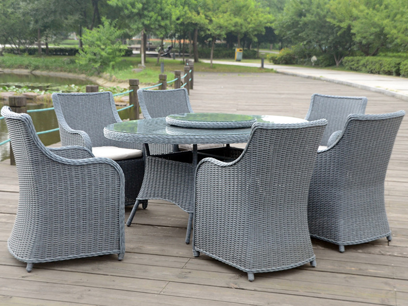 Conjunto de jantar de vime YQR-497A