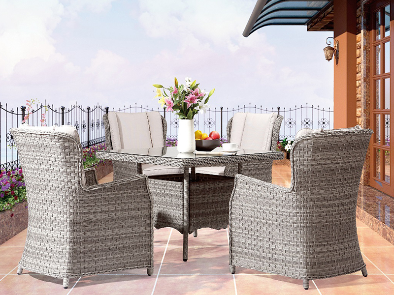 Conjunto de jantar de vime YQR-537