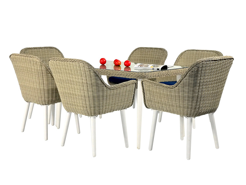 Conjunto de jantar de vime YQR-706